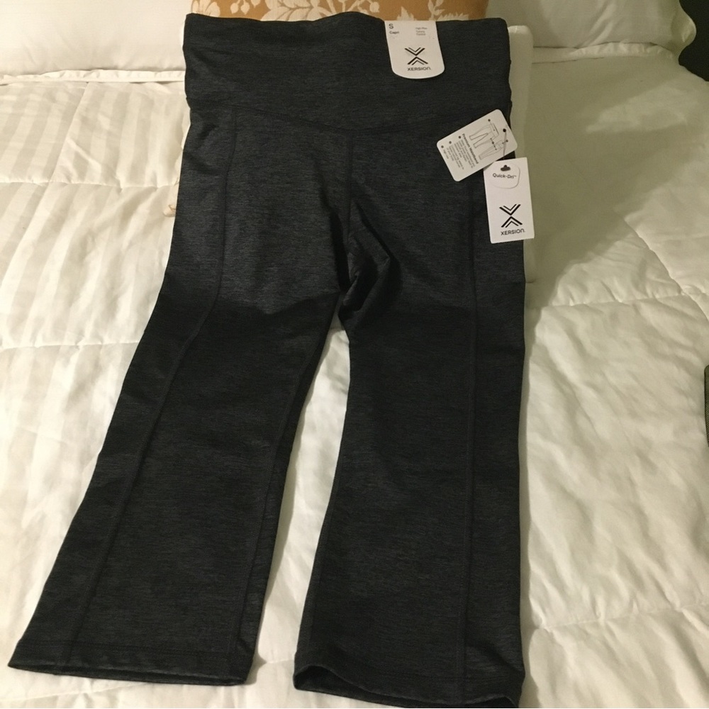 High Rise Capri Leggings